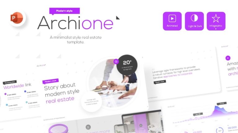 Archione Real Estate PowerPoint Template