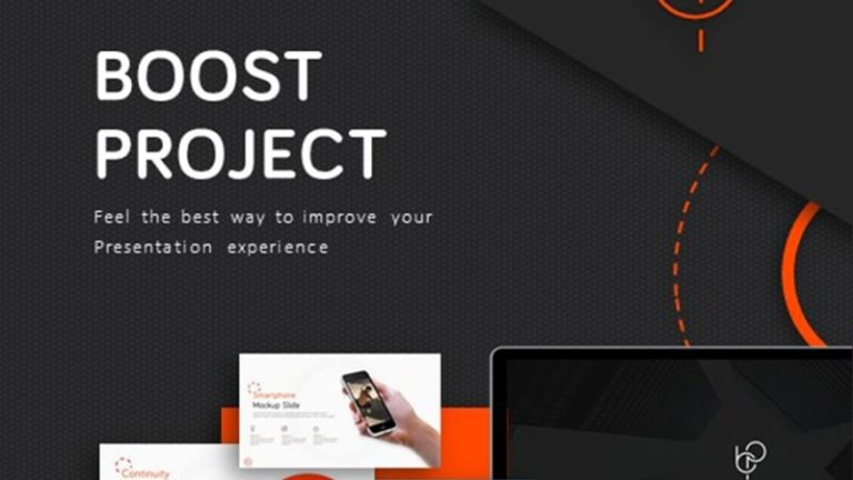 Boost E-commerce PowerPoint Template