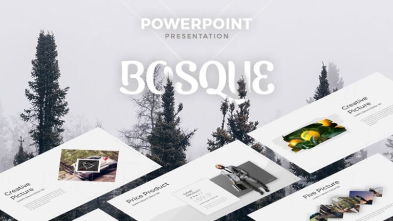 Bosque Photography PowerPoint Template