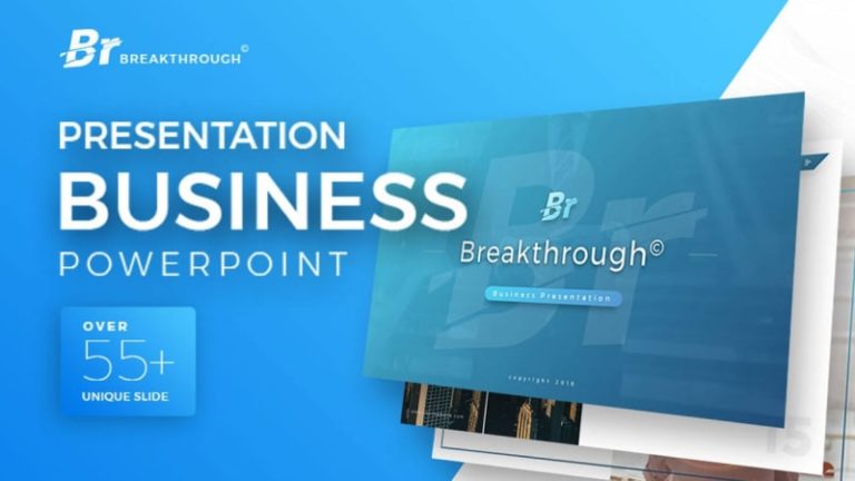 Breakthrough Business PowerPoint Template
