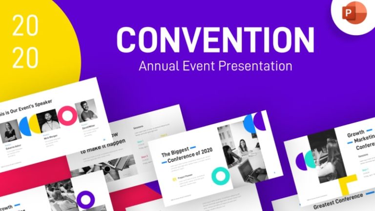 Convention Event PowerPoint Template