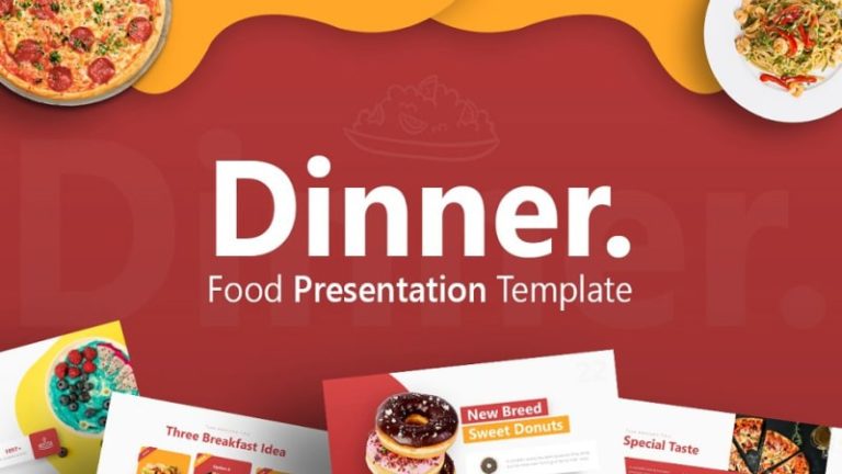 Dinner Culinary PowerPoint Template