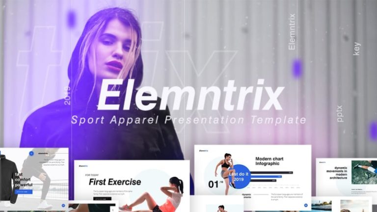 Elemntrix Sports PowerPoint Template