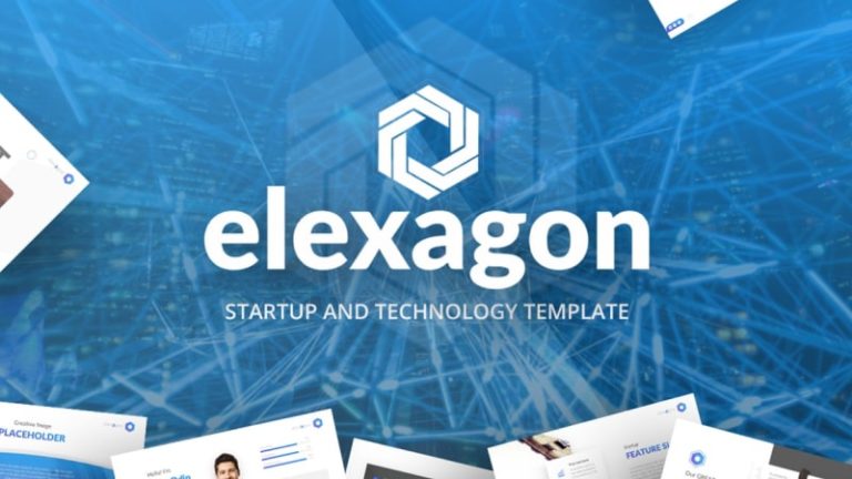 Elexagon Technology PowerPoint Template