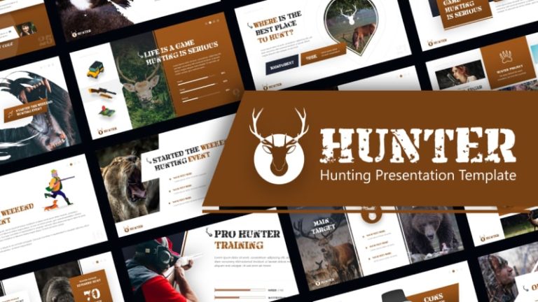 Hunter Hunting PowerPoint Template