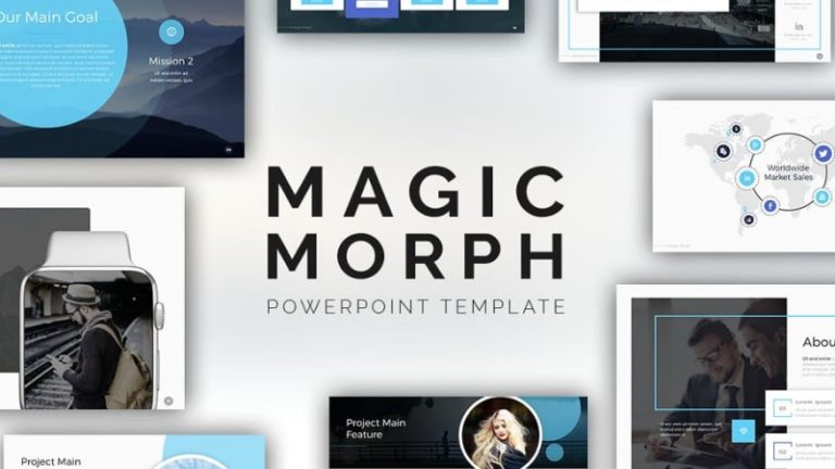 Magic Morph PowerPoint Template