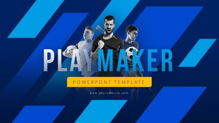 Playmaker Sports PowerPoint Template