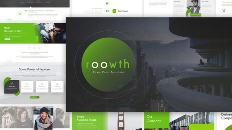 Roowth Photography PowerPoint Template
