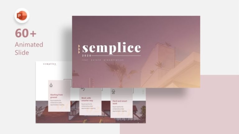 Semplice Residence PowerPoint Template