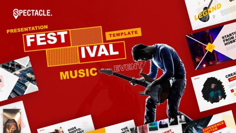 Spectacle – Music Event Presentation Template
