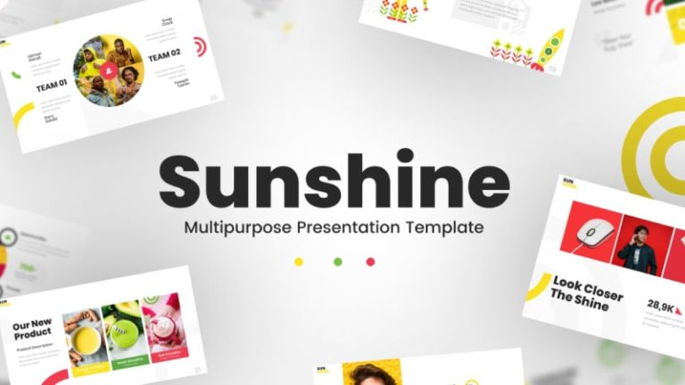 Sunshine Multipurpose PowerPoint Template
