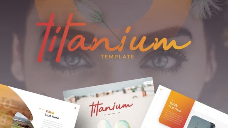 Titanium Photography PowerPoint Template