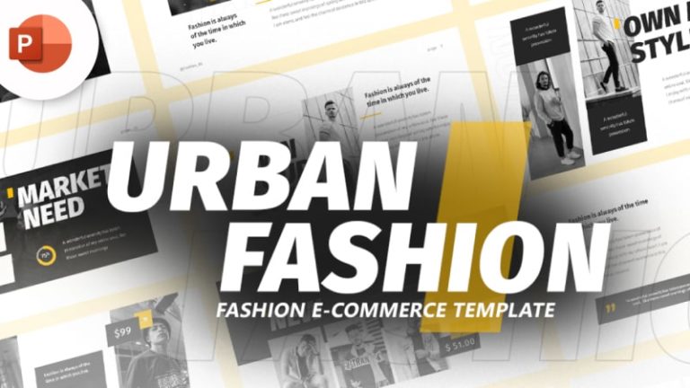 Urban Fashion PowerPoint Template