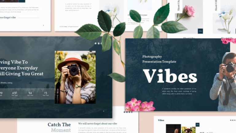 Vibes Photography PowerPoint Template