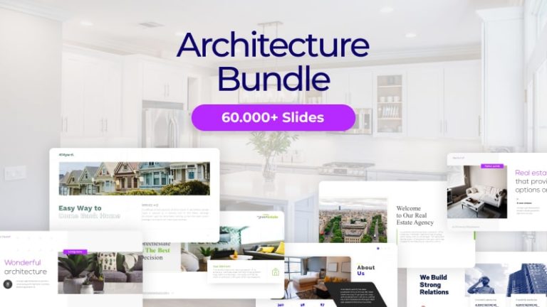 60.000+ Architecture Bundle PowerPoint Template