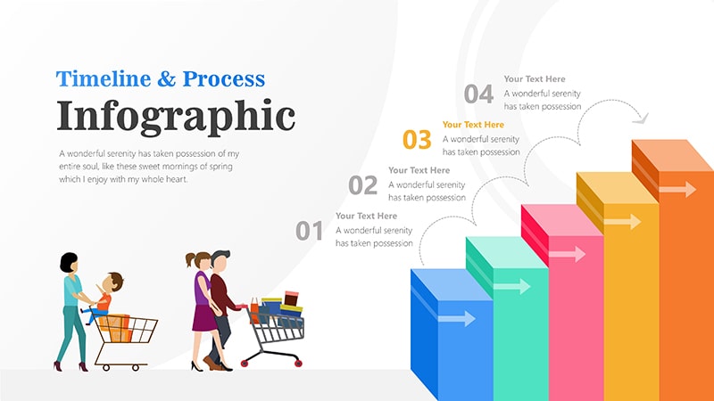 Stairs Infographic PowerPoint Template