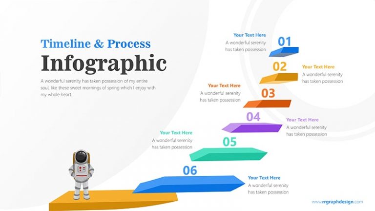 Spaceman Infographic PowerPoint Template