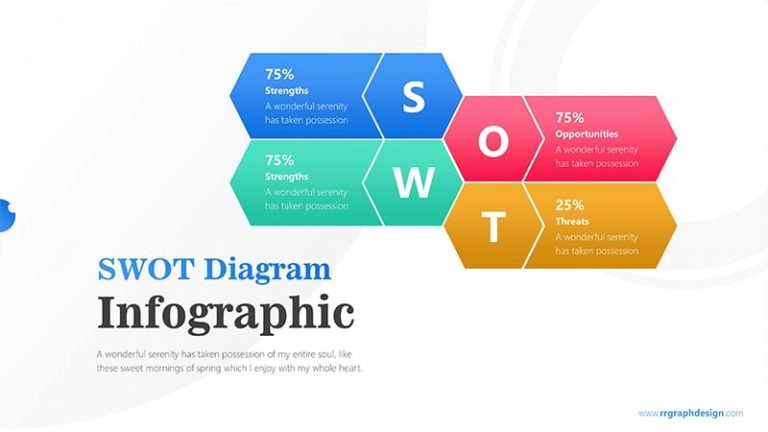 Hexagonal Infographic PowerPoint Template