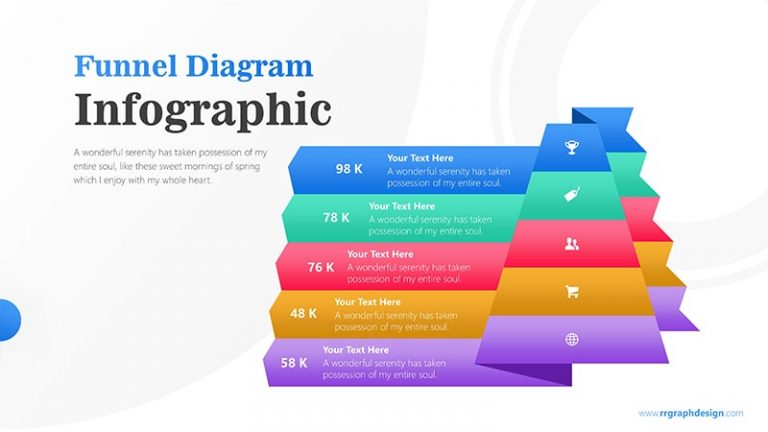 Pyramidal Infographic PowerPoint Template