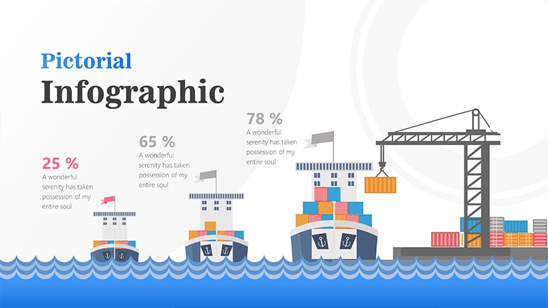 Cargo Infographic PowerPoint Template