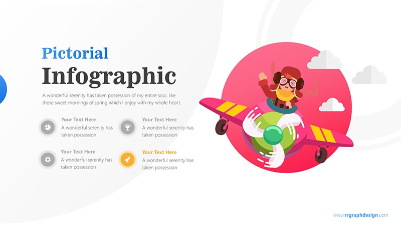 Airplane Infographic PowerPoint Template