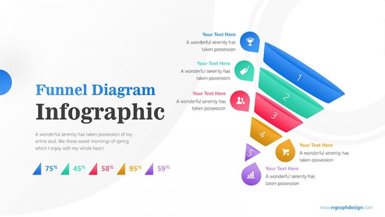 Cone Infographic PowerPoint Template
