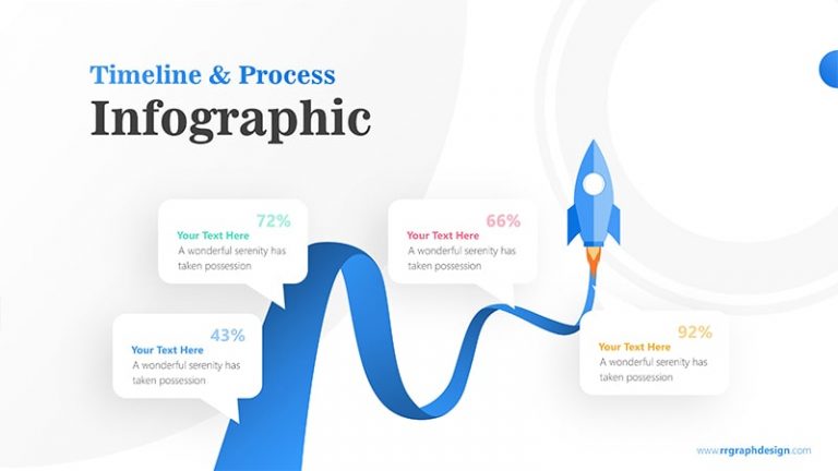Rocket Infographic PowerPoint Template