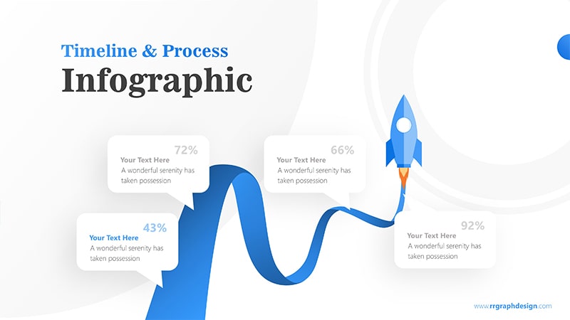 Rocket Infographic PowerPoint Template