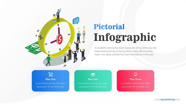 Clock Infographic PowerPoint Template