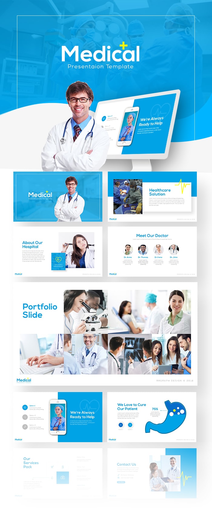 medical powerpoint template free