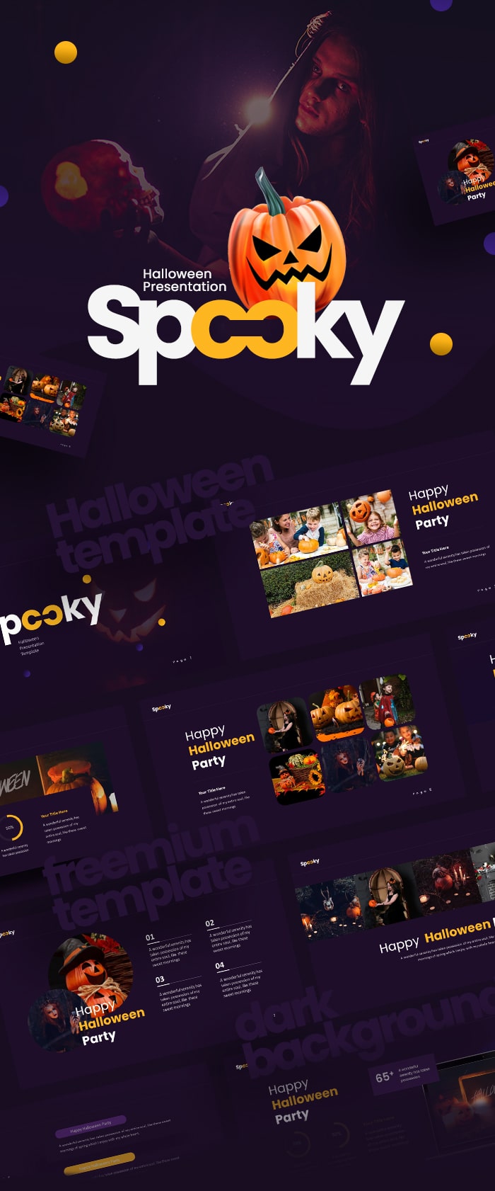 Spooky Halloween PowerPoint Template