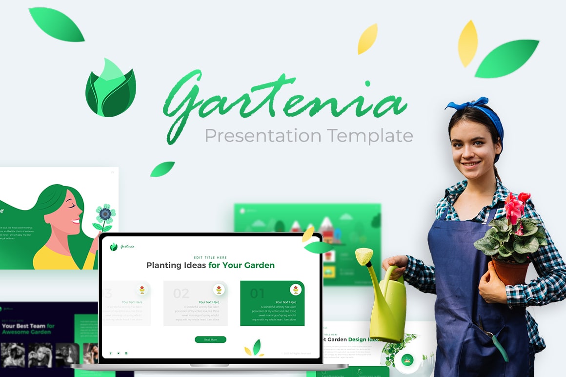 Gartenia - Gardening Presentation Template