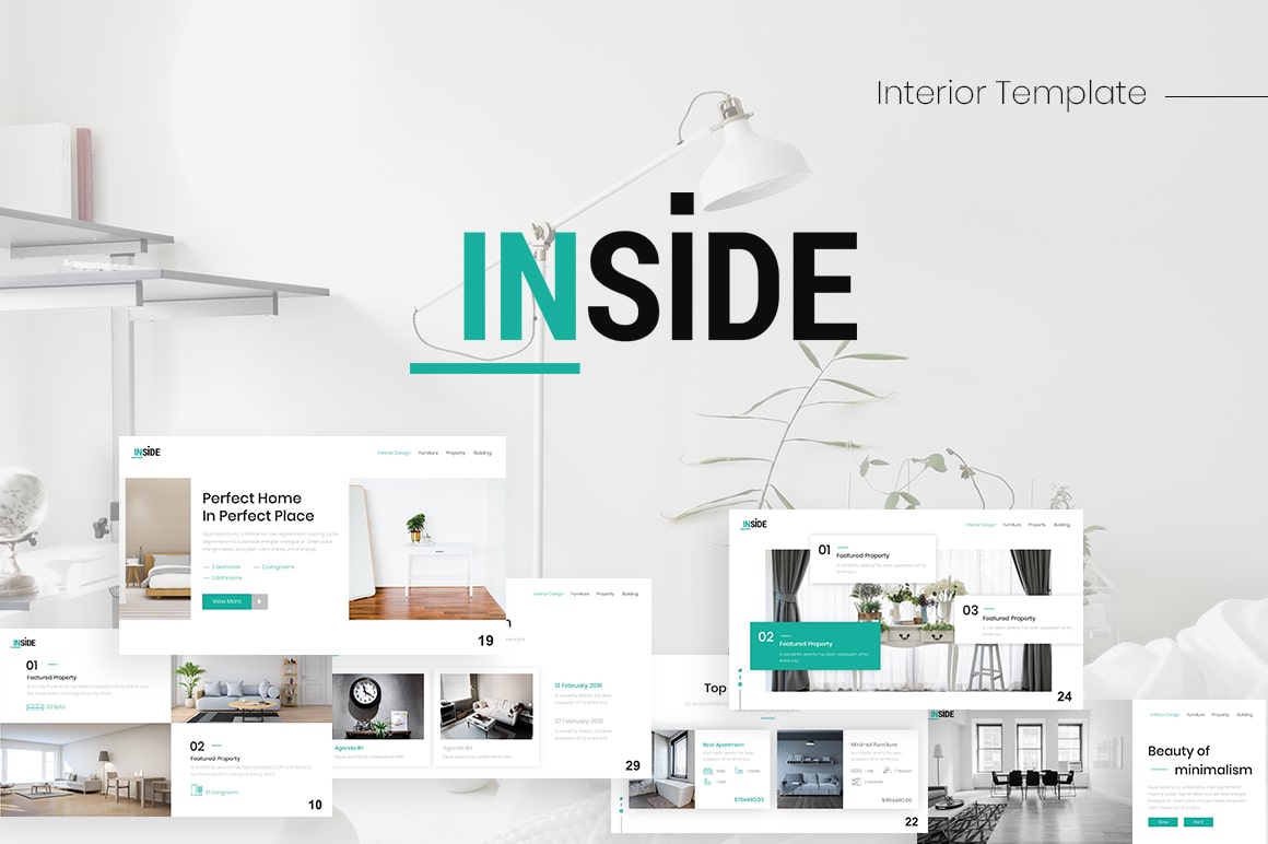 Inside Architecture PowerPoint Template