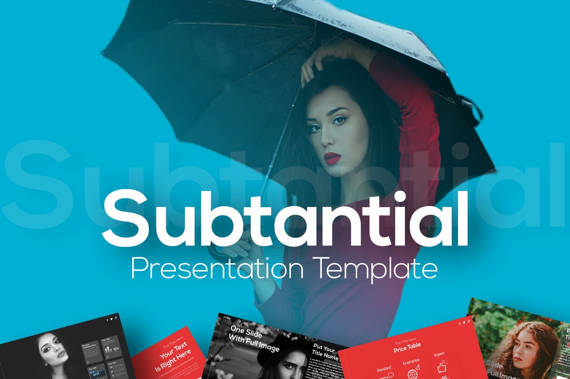 Subtantial – Aesthetic Presentation Template