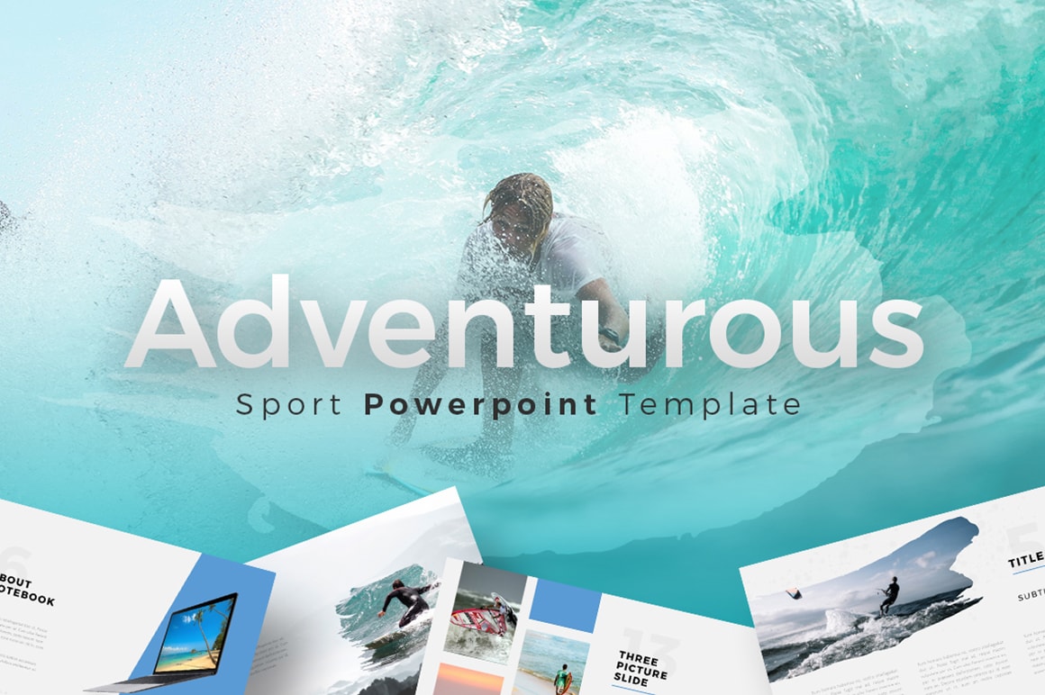 Adventurous – Surfing Presentation Template