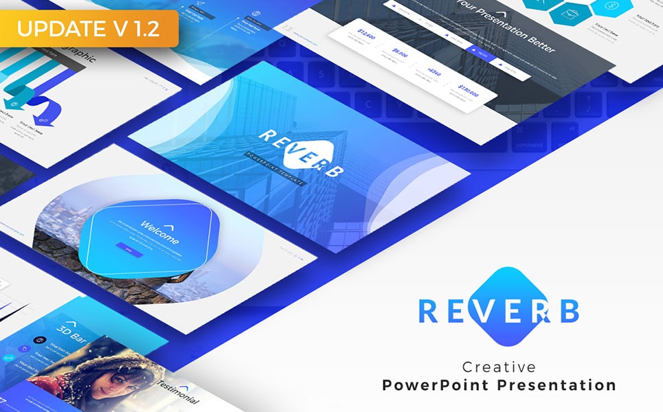 Reverb Business PowerPoint Template