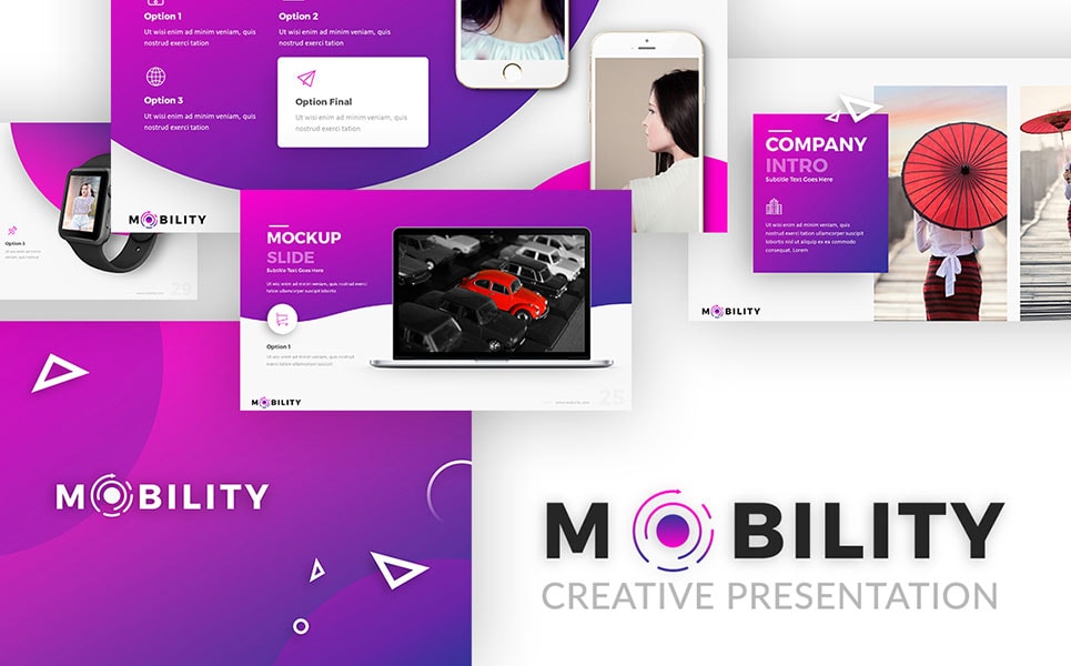 Mobility Business PowerPoint Template