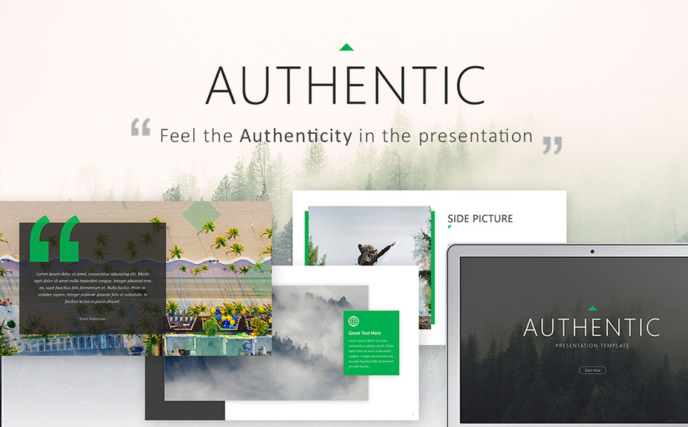 Authentic Agriculture PowerPoint Template