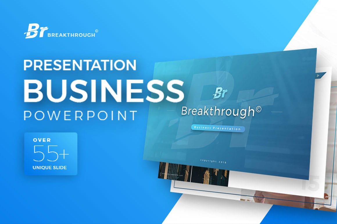 Breakthrough Business PowerPoint Template
