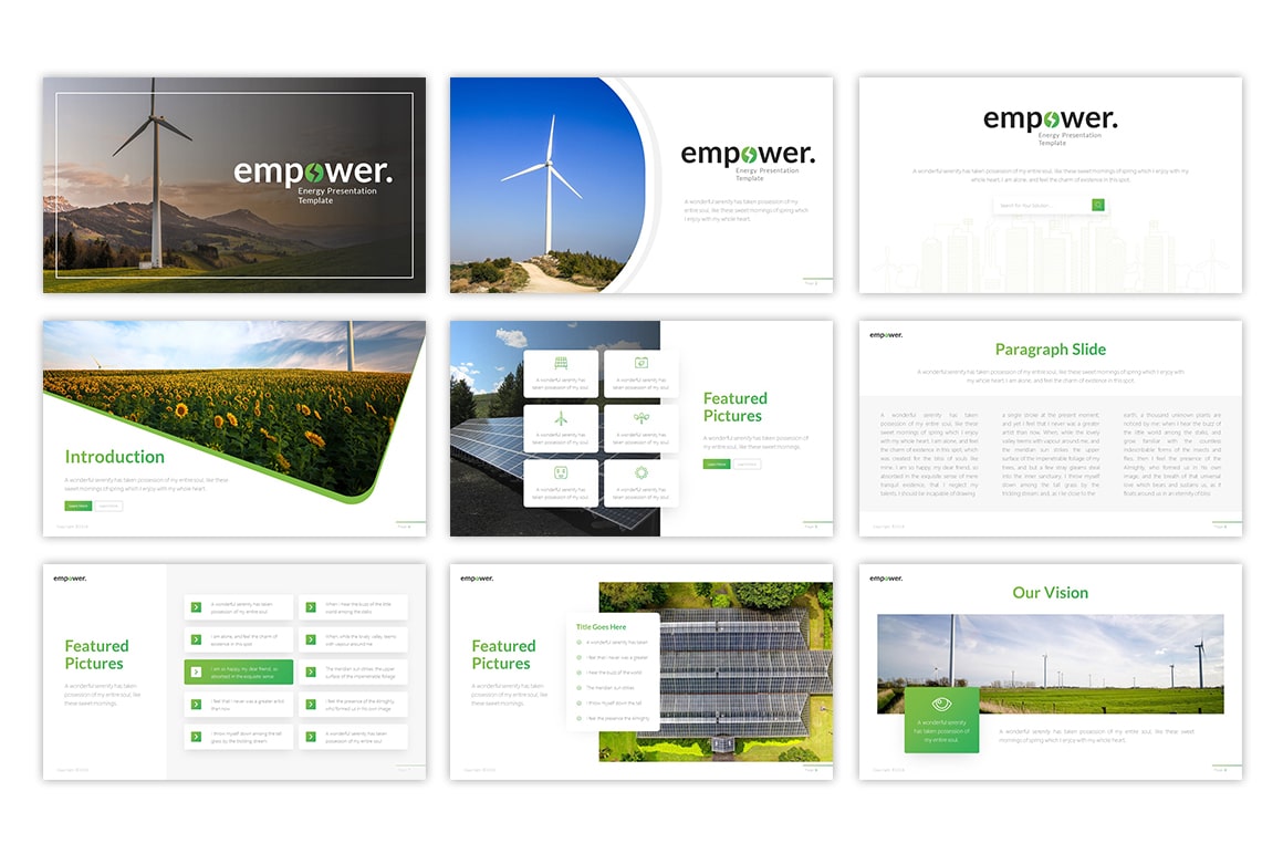 Empower Energy PowerPoint Template