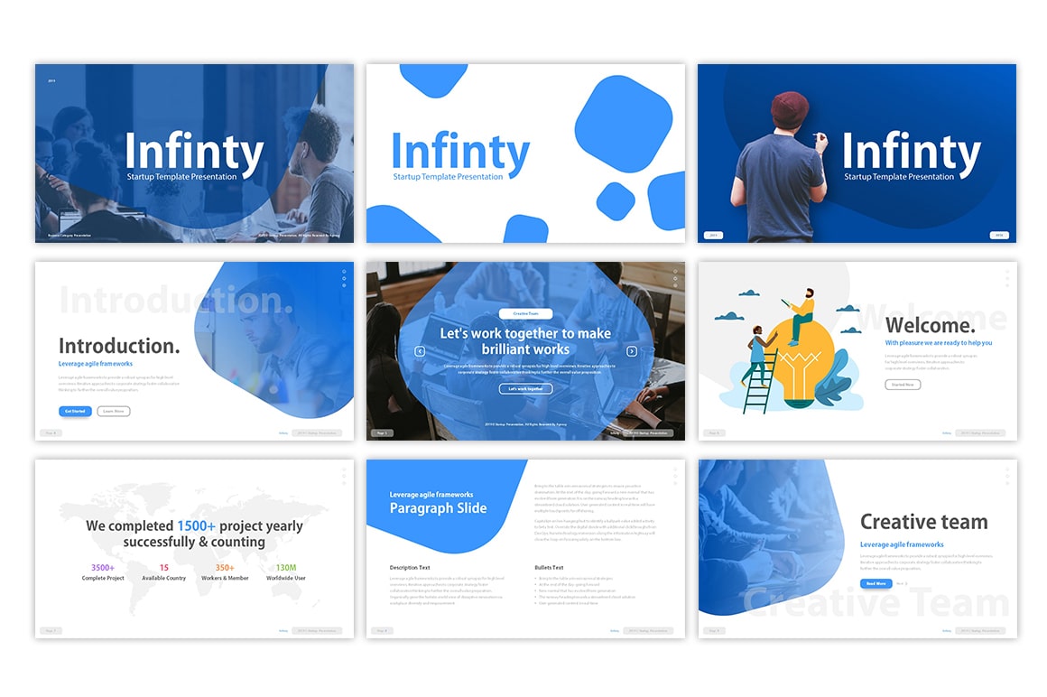 Infinity Startup PowerPoint Template