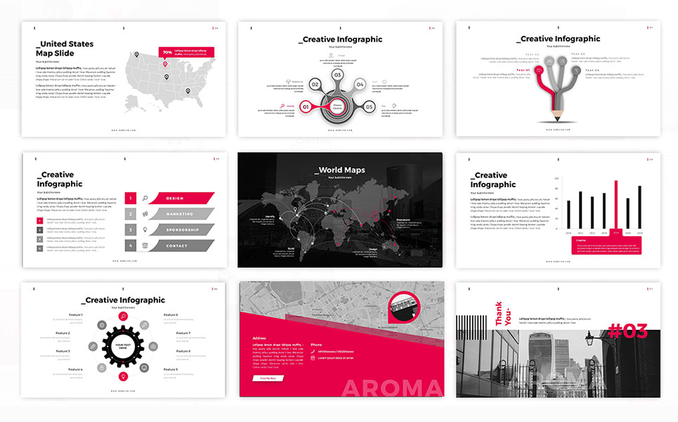 Aroma Photography PowerPoint Template