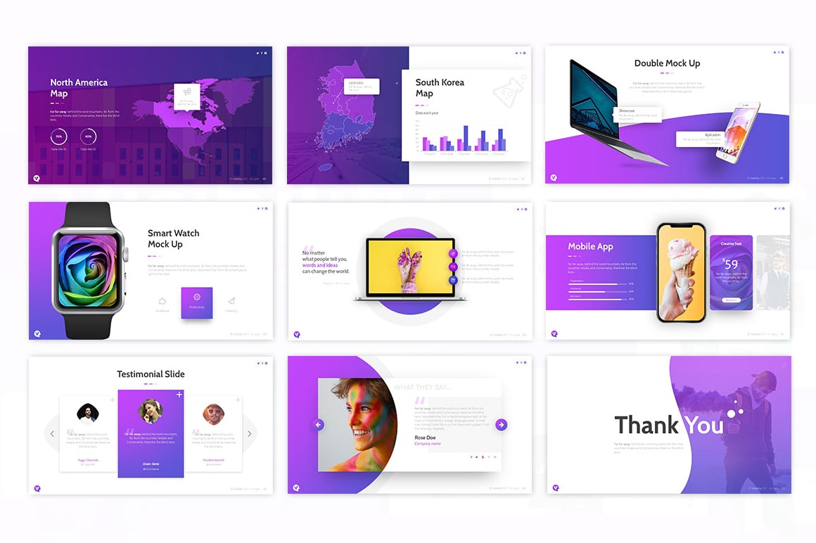Visibility Artistic PowerPoint Template