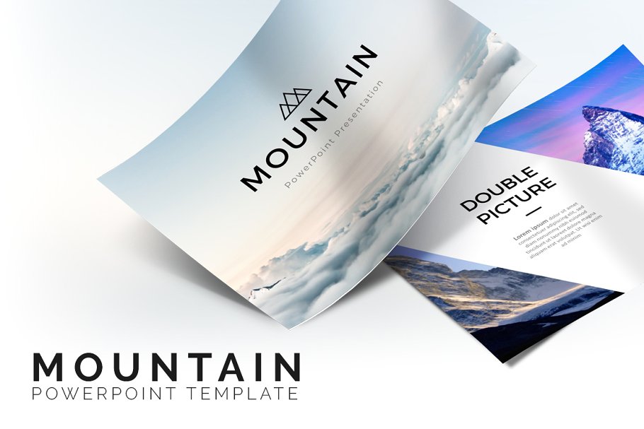 Mountain Nature PowerPoint Template
