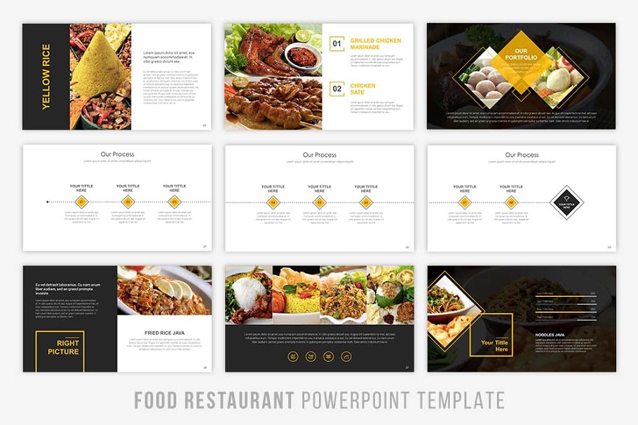 Restaurant Culinary PowerPoint Template