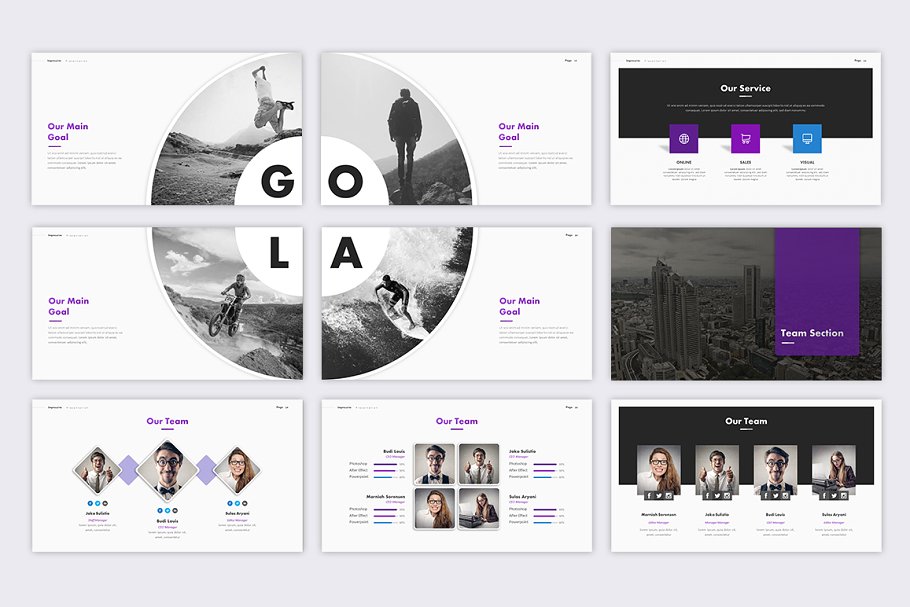 Impressive Business PowerPoint Template