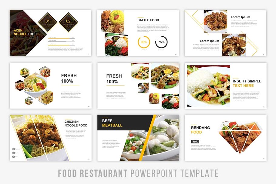 Restaurant Culinary PowerPoint Template
