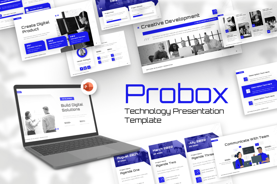 Probox Technology PowerPoint Template