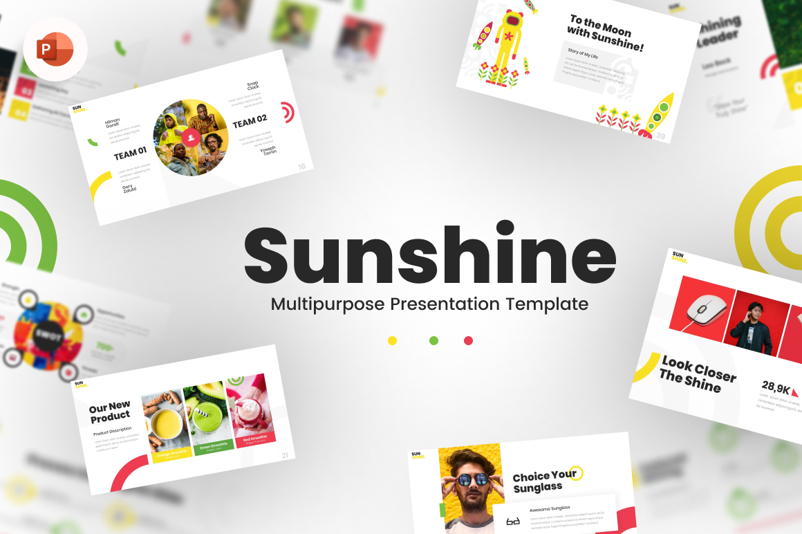 Sunshine Multipurpose PowerPoint Template