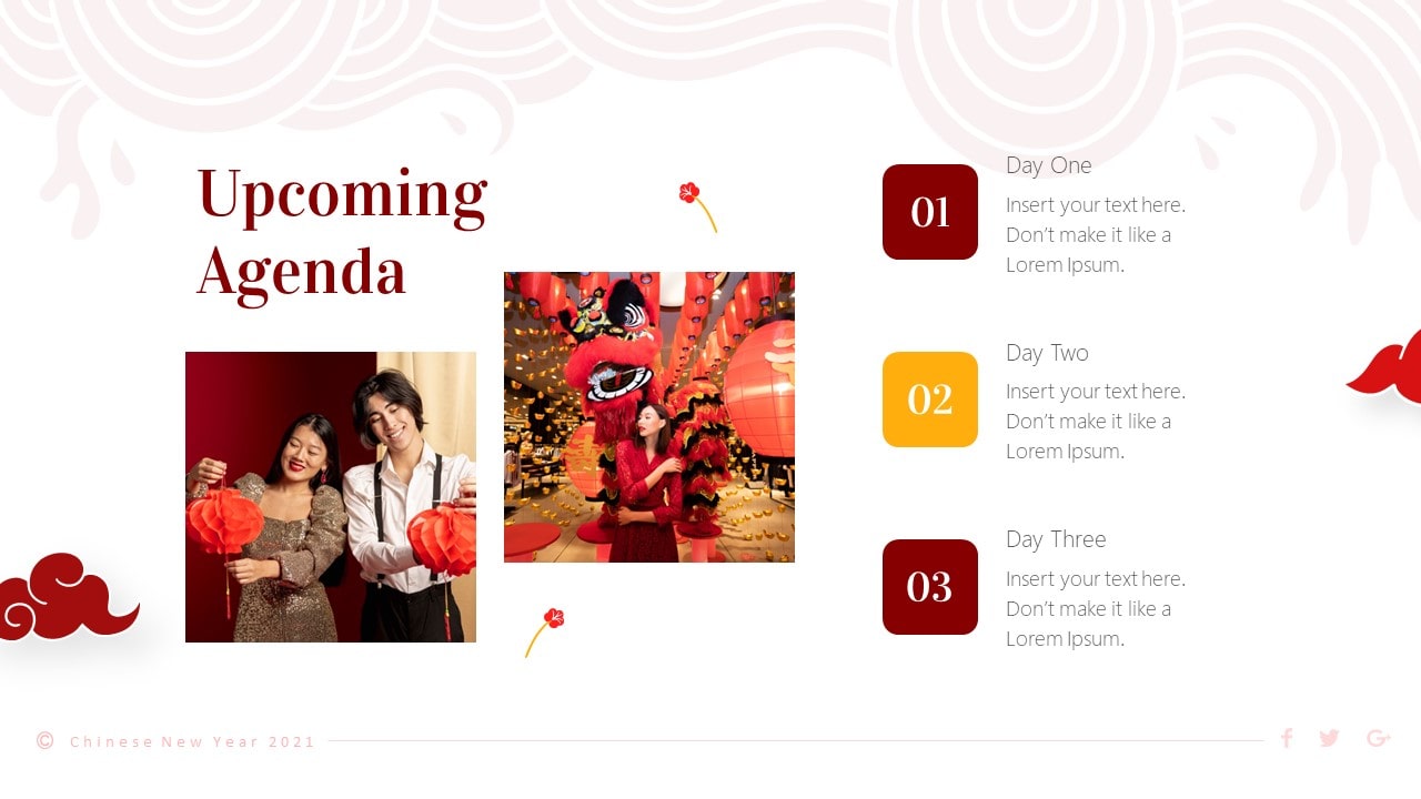 Free Qipao Chinese Festival PowerPoint Template